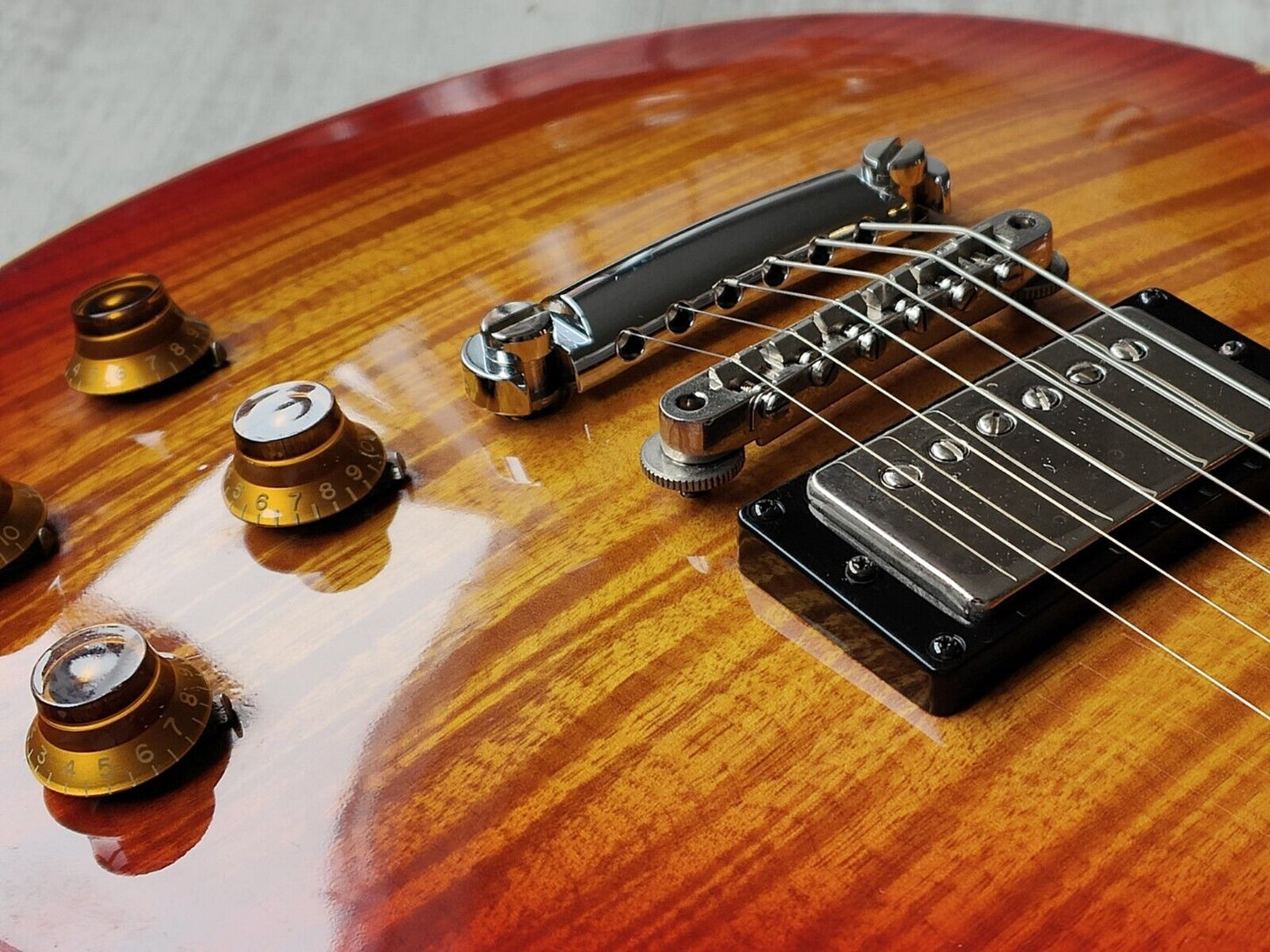 1997 Orville Japan (by Gibson) LPS-80F Les Paul Standard (Cherry Sunburst)