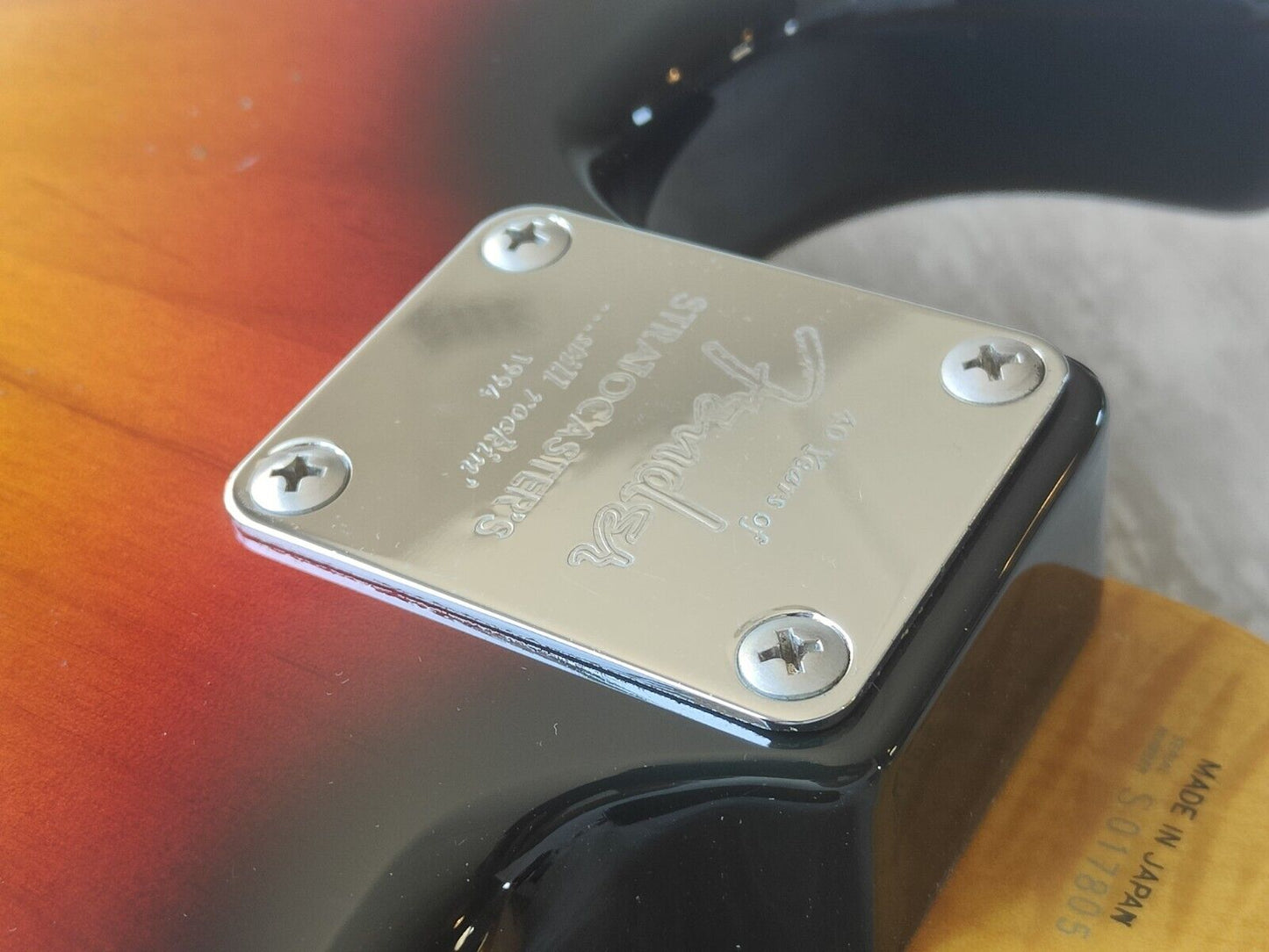 1994 Fender Japan ST62-65AS Limited Edition 40th Anniversary Stratocaster