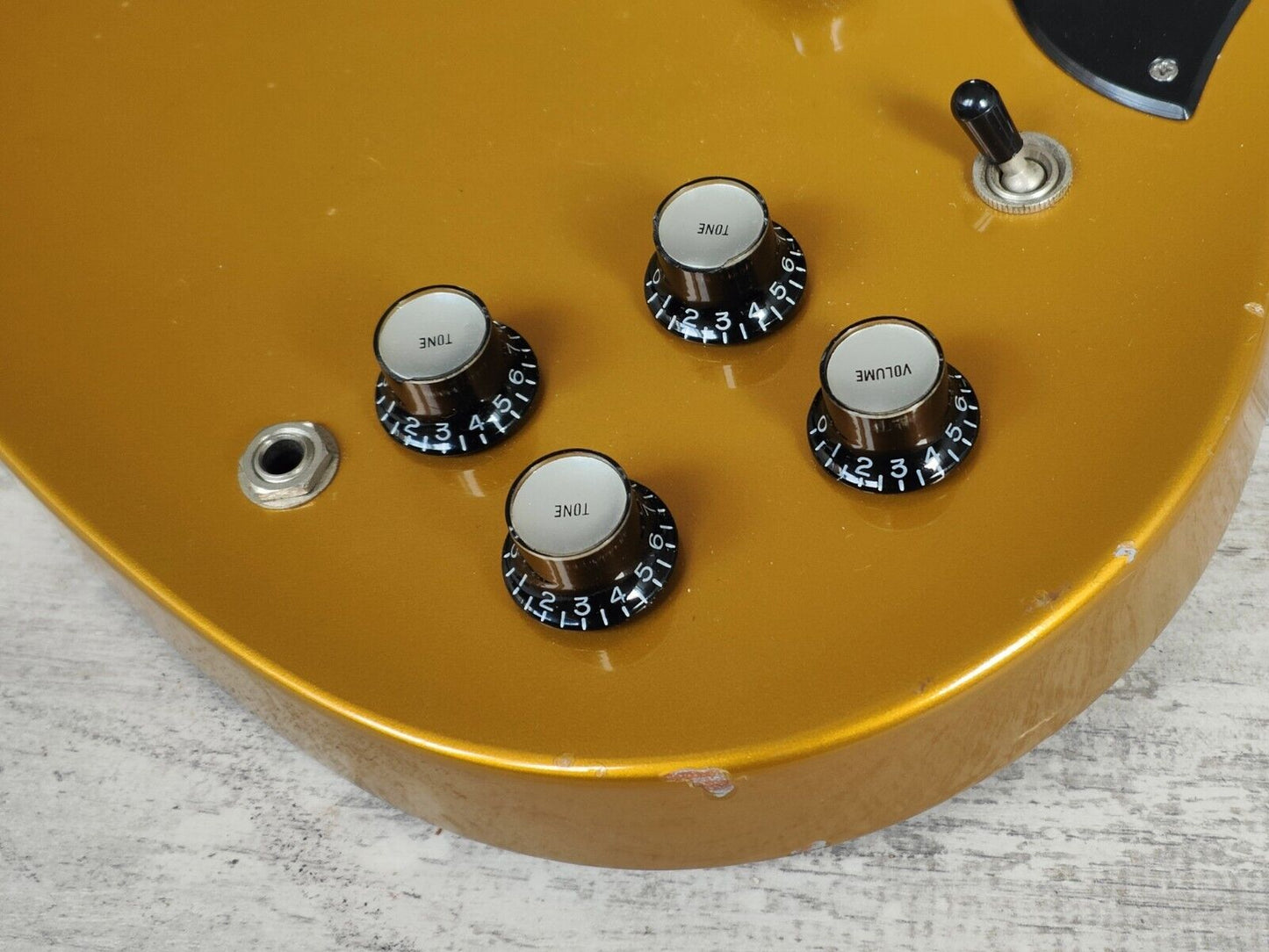 2000 Gibson USA Gothic SG Double Cutaway (Refinished Gold)