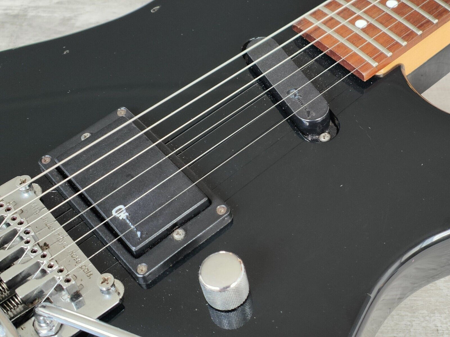 1989 Charvette (by Charvel Jackson) Model 150 Superstrat (Black)