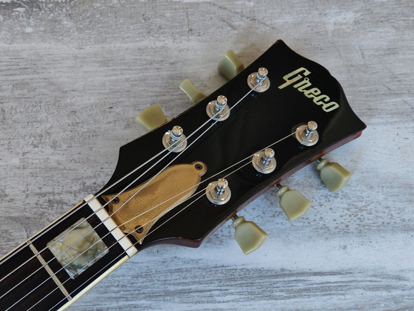 1974 Greco Japan SA-500 ES-339 Sized Hollowbody w/No F-Holes (Brown Sunburst)