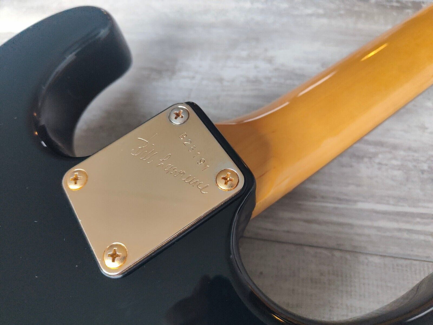 1980's Bill Lawrence (by Morris Japan) BM2R-55G Stratocaster (Black)