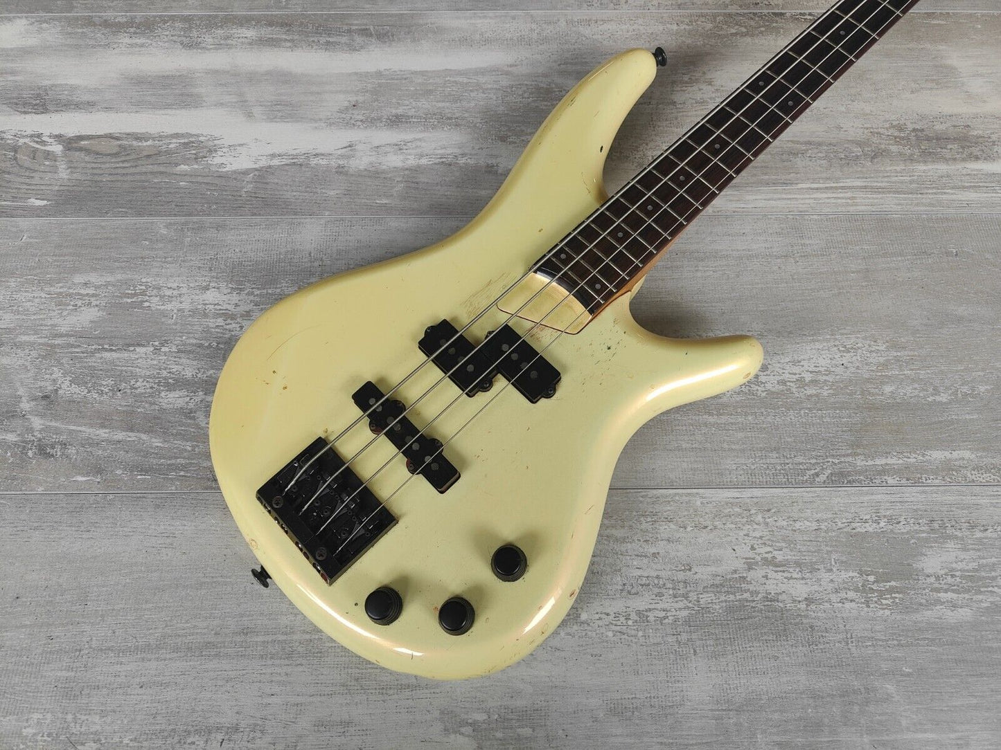 1993 Ibanez Japan SR-600 SDGR Soundgear Bass (Aged White)
