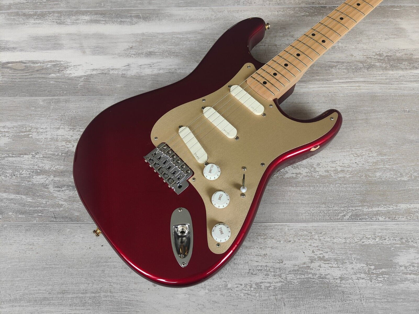 2014 Fender Japan ST72 '72 Reissue Stratocaster w/EMG's (Candy Apple Red)