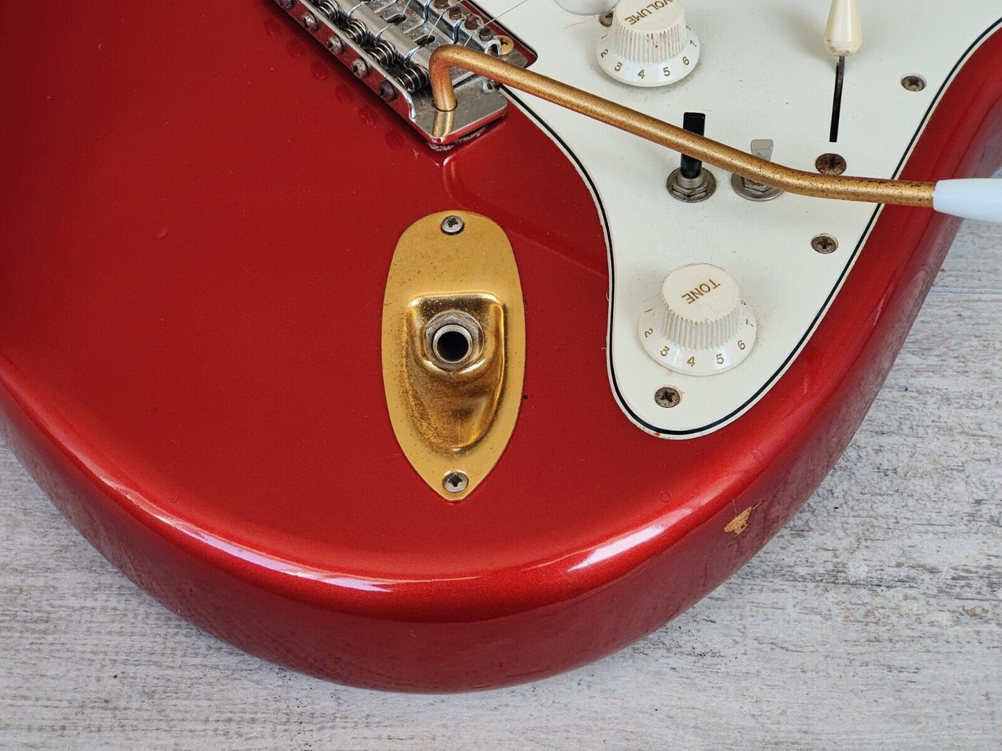 1980's Tokai Japan Goldstar Sound Stratocaster Body w/Telecaster Neck (Red)