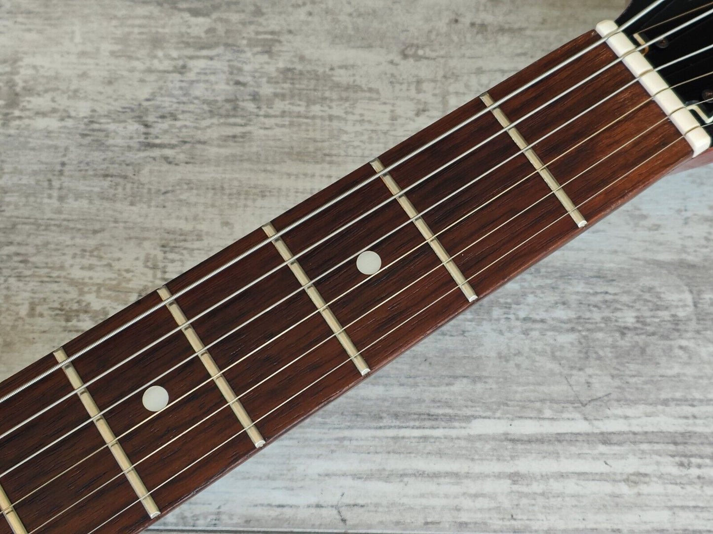 1970's Tomson Japan Explorer/Destroyer Electric Guitar (Sunburst)