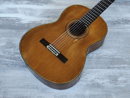 2000's Ryoji Matsuoka M50 Nylon String Japanese Flamenco Guitar (Natural)