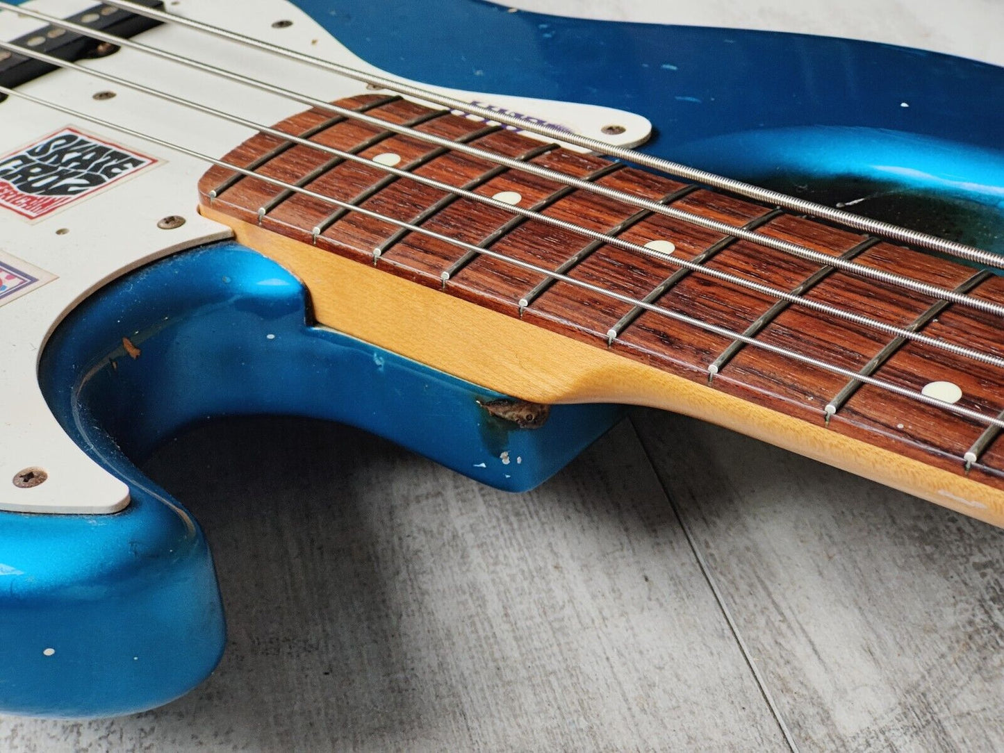 1993 Fender Japan Jazz Bass Standard (Lake Placid Blue)
