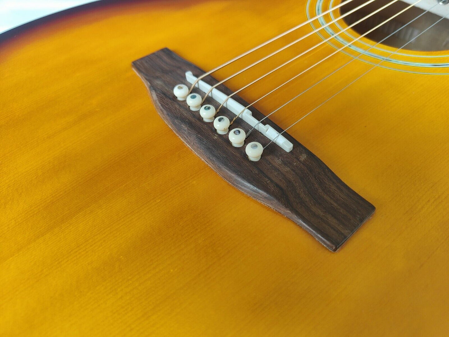 Hummingbird Custom (by Tokai Japan) Acoustic Guitar (Brown Sunburst)