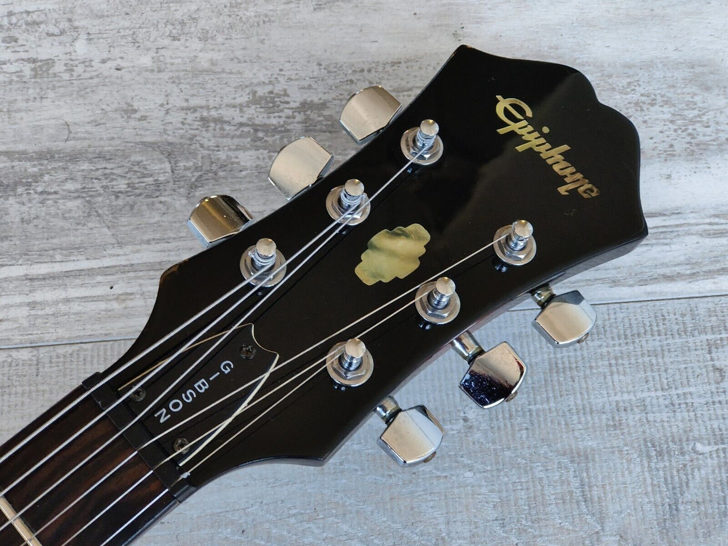 2006 Epiphone Korea DOT Semi Hollowbody Electric Guitar (Worn Brown Sunburst)