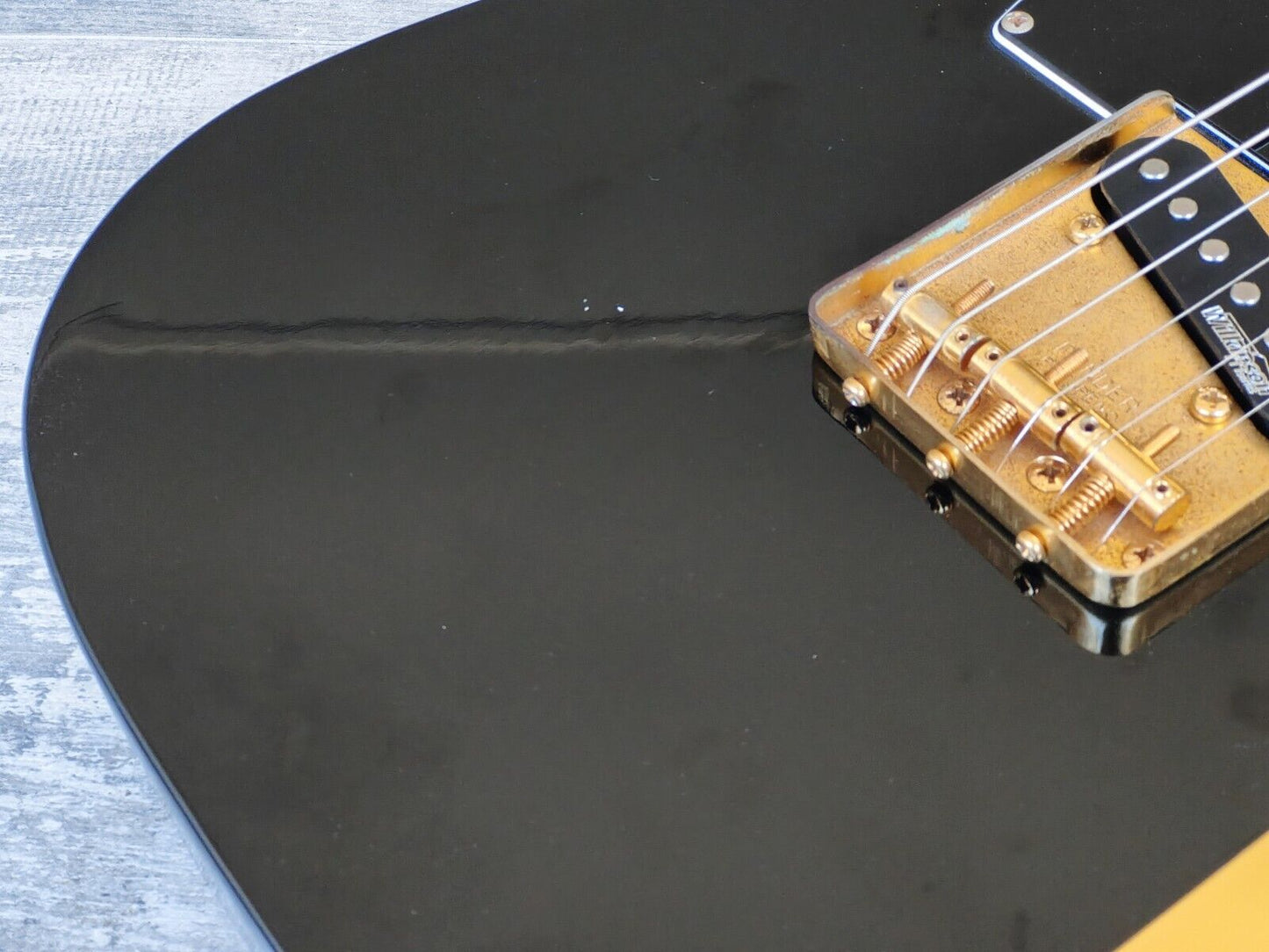 1994 Fender Japan TLG80-60 Vintage Telecaster (Black & Gold)