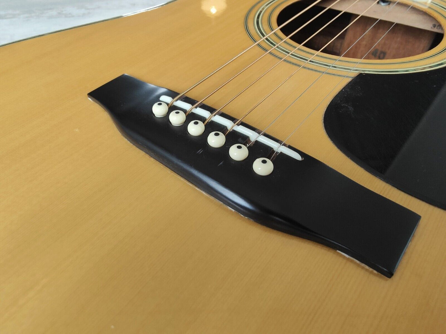 1980's Morris Japan W-40 Acoustic Guitar (Natural)