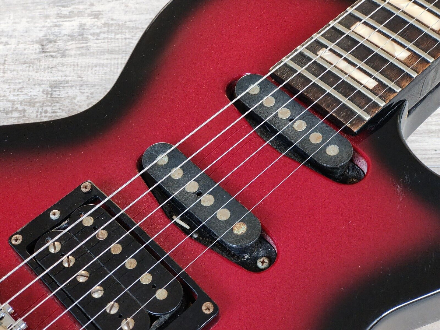 Edwards Japan (by ESP) E-I-85LP Les Paul w/Stratocaster Pickups (Redburst)