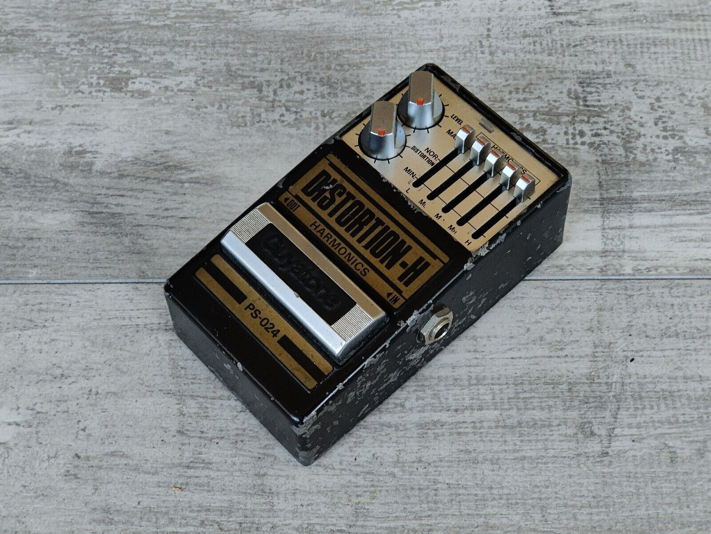 1984 Guyatone Japan PS-024 Distortion H (HM-2 Style) Vintage Effects Pedal