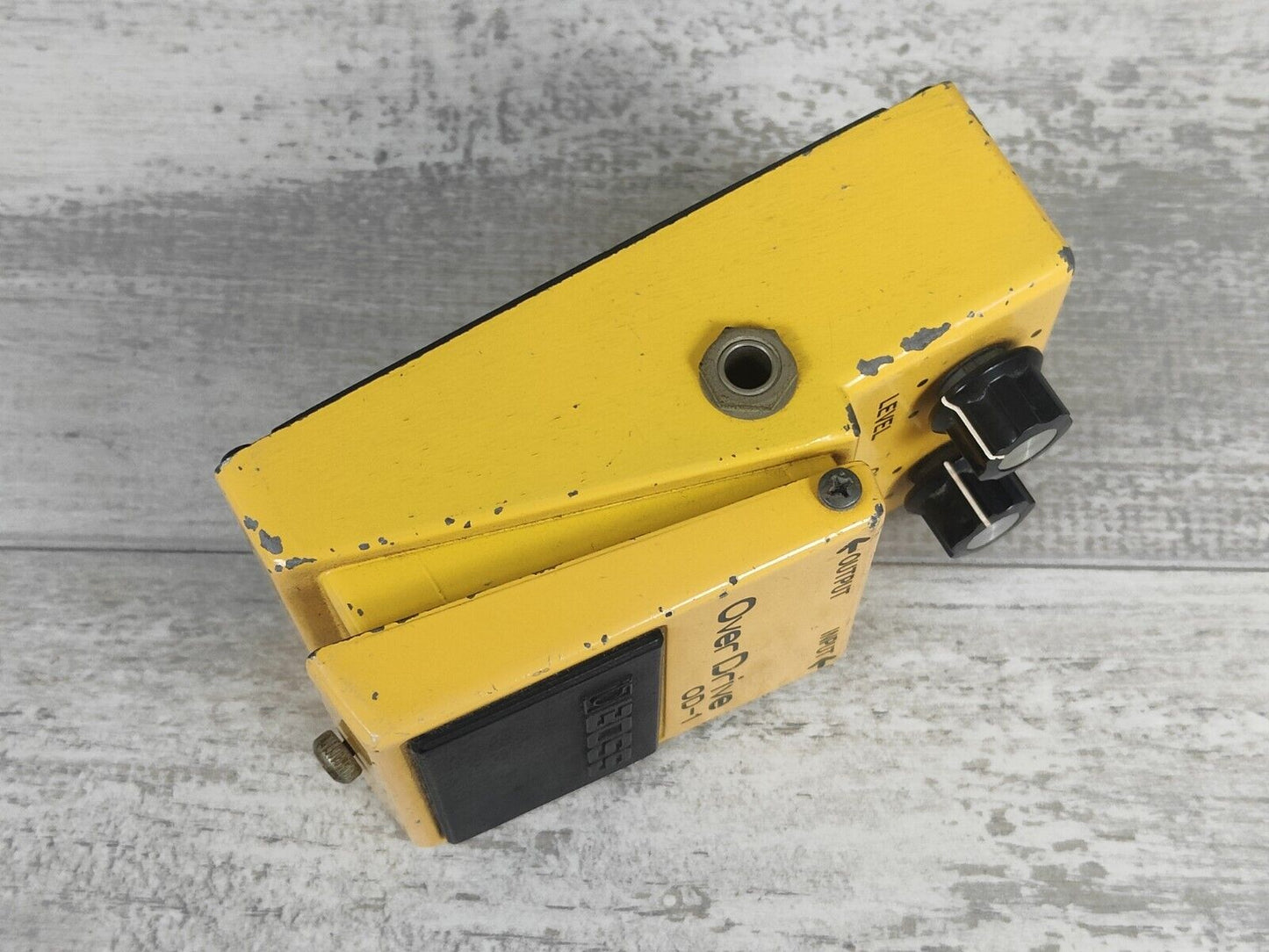 1980 Boss OD-1 Overdrive Japan Vintage Silver Screw Effects Pedal