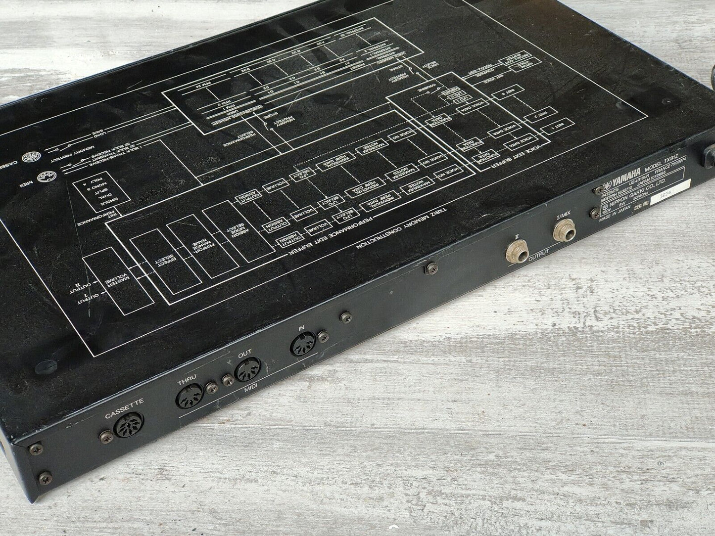 Yamaha TX81Z Tone Generator Rack Unit