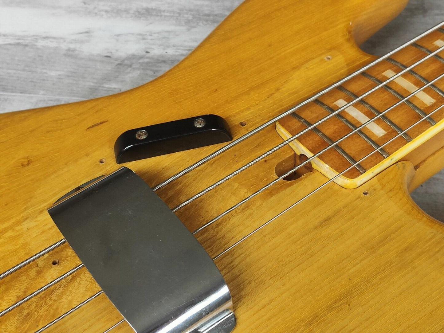 1977 Greco Japan JB600N Jazz Bass (Natural Ash)