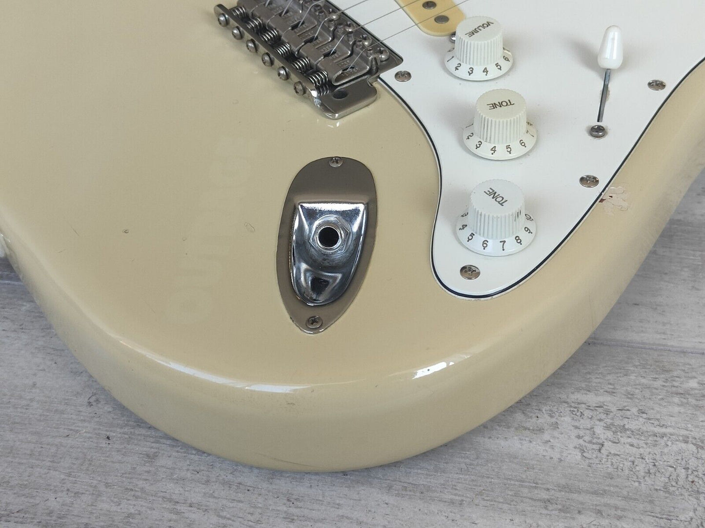 1982 Tokai Japan SS-48 Silver Star Scallop Stratocaster (Vintage Olympic White)