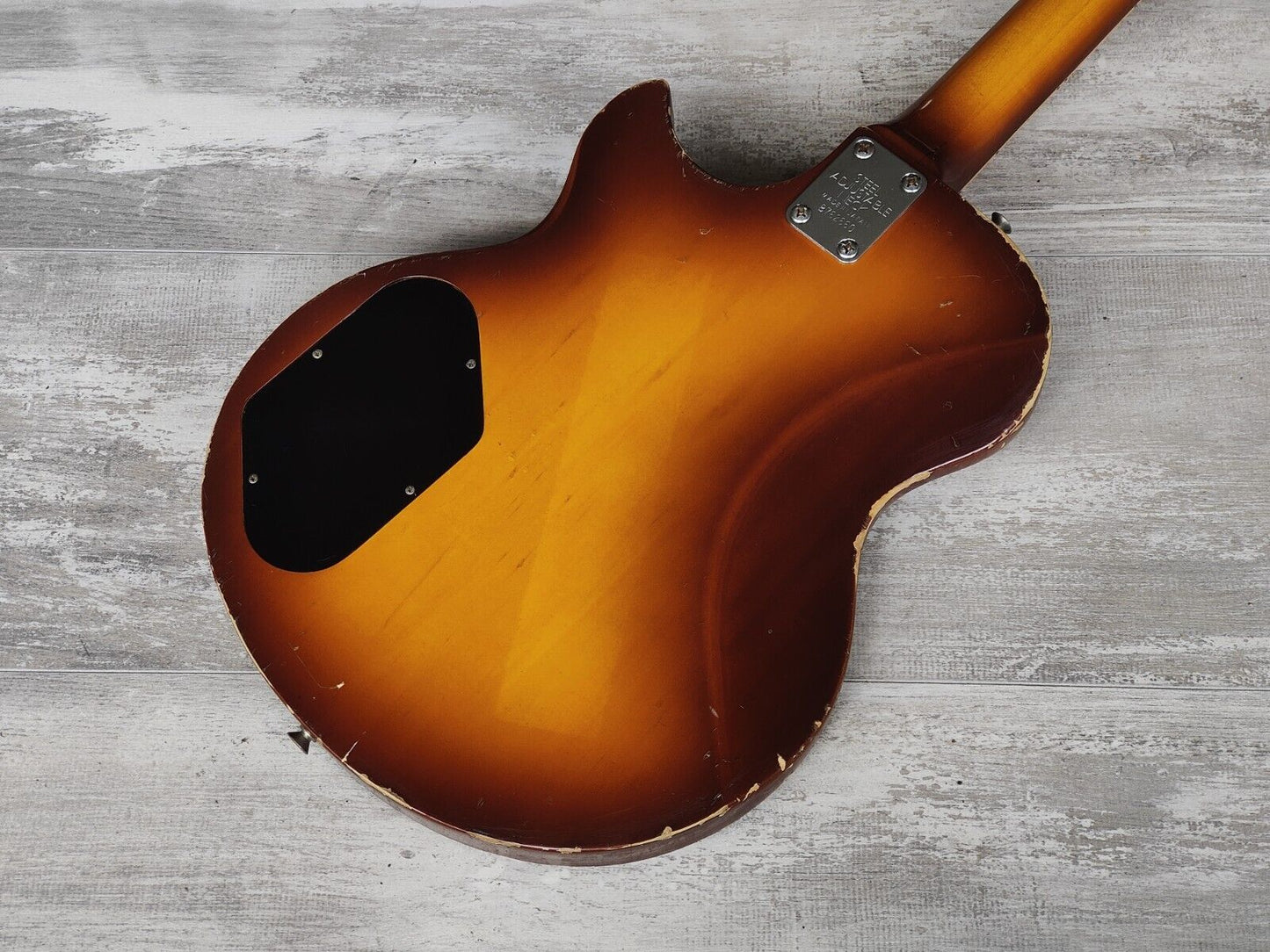 1976 Westminster (by Matsumoku) Japan L390S L6-S Style Single Cutaway (Sunburst)