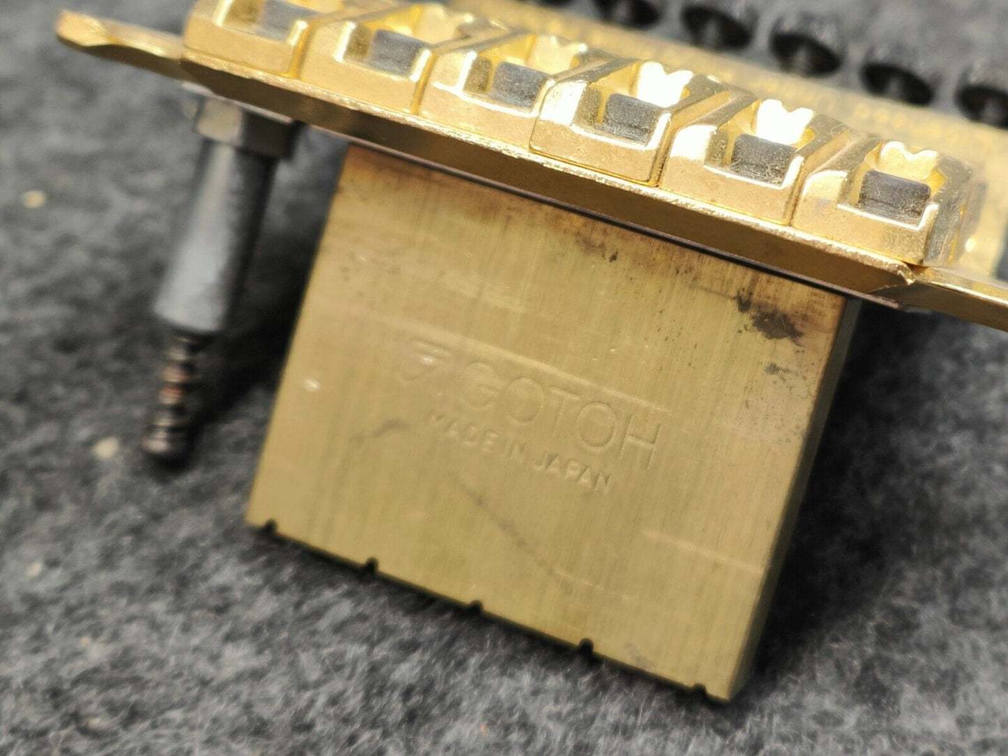 1990's NOS Aria Pro II/Gotoh ART-1 Japan Floyd Rose Tremolo (Gold)