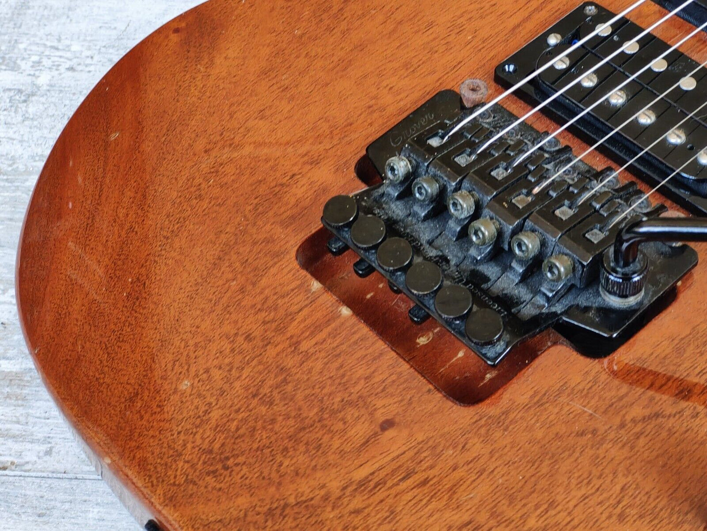 1990 Grover Jackson Japan Dinky HSH (Natural Brown)