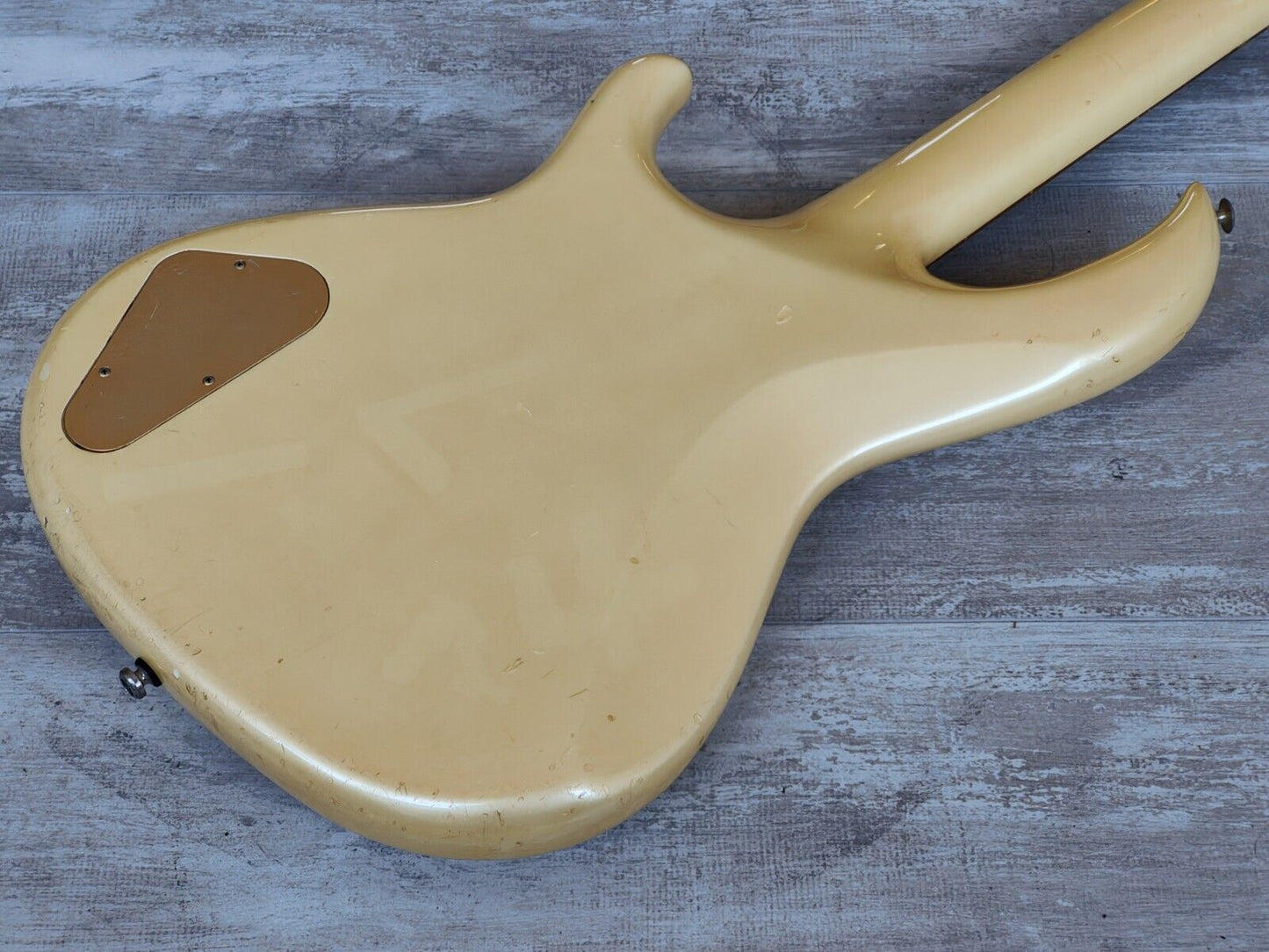 1984 Aria Pro II Japan SB Elite-I Electric Bass (Pearl White)