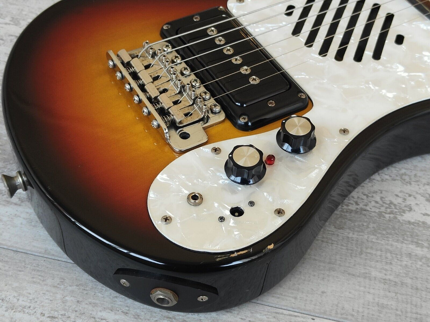 Marine Rider Mini Mosrite Travel Guitar (Made in Japan)