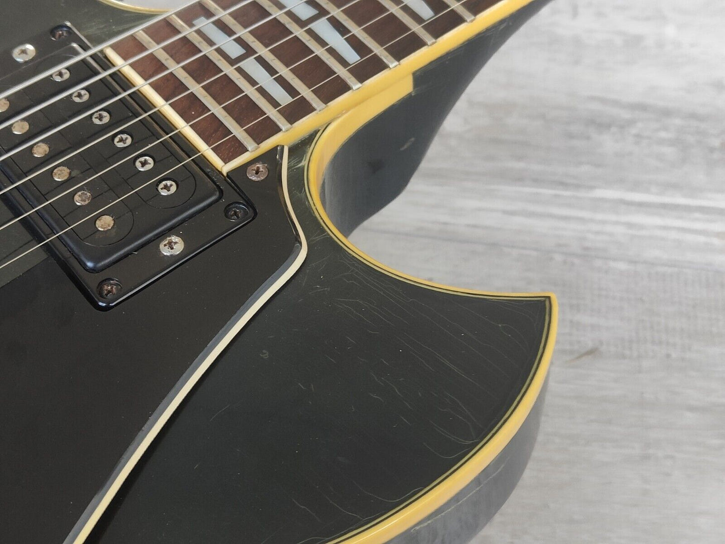 1979 Yamaha Japan SG-500 Double Cutaway (Black)