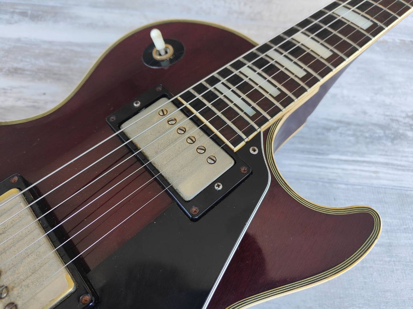 1979 Tokai Japan LC-100 Les Paul Custom (Wine Red)