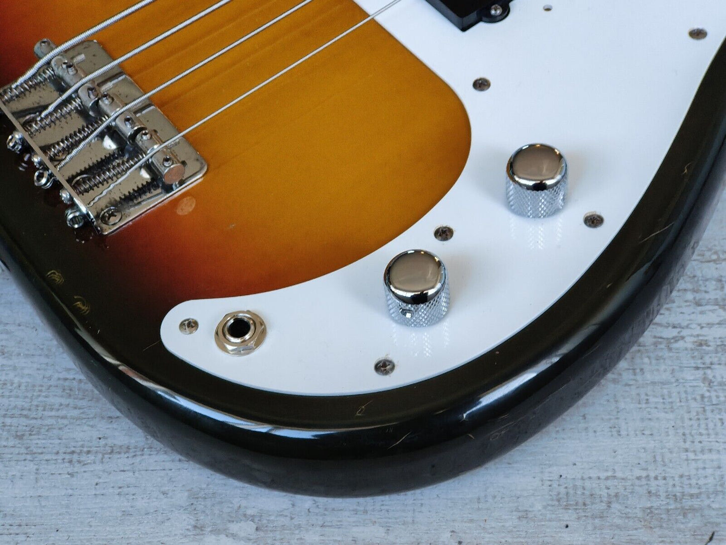 1993 Squier (by Fender Japan) Silver Series Precision Bass (Sunburst)