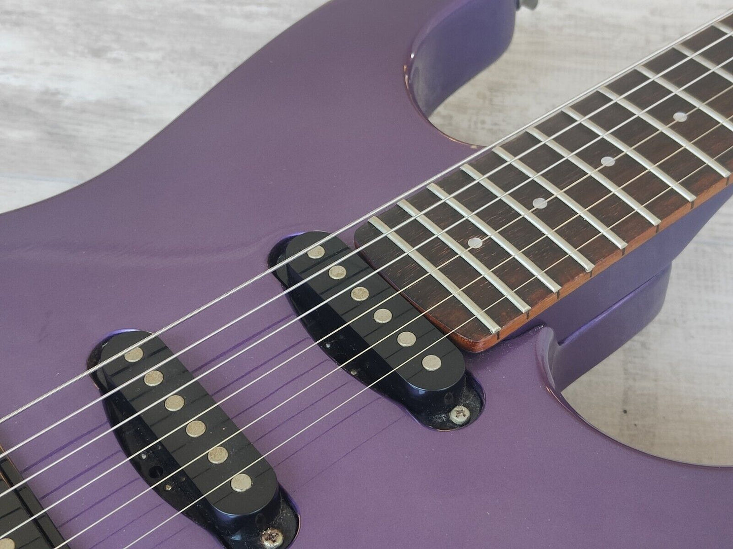 1990's Fernandes FST Limited Edition HSS Superstrat (Purple)