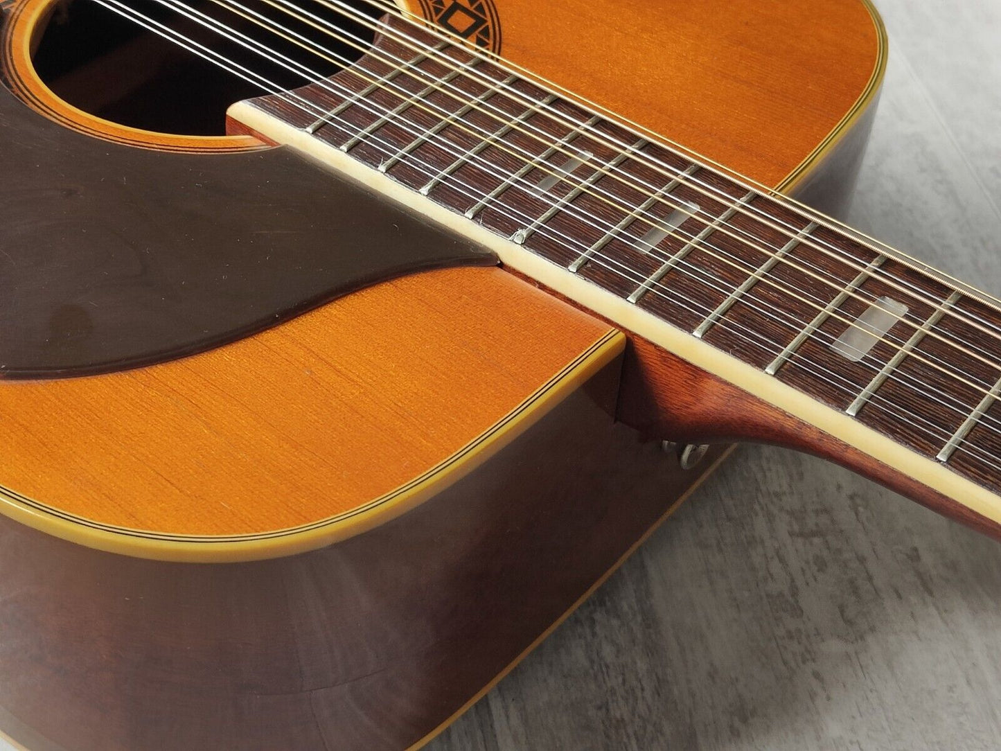 1970's EKO Ranger 12 Vintage 12-String Acoustic Guitar (Natural)