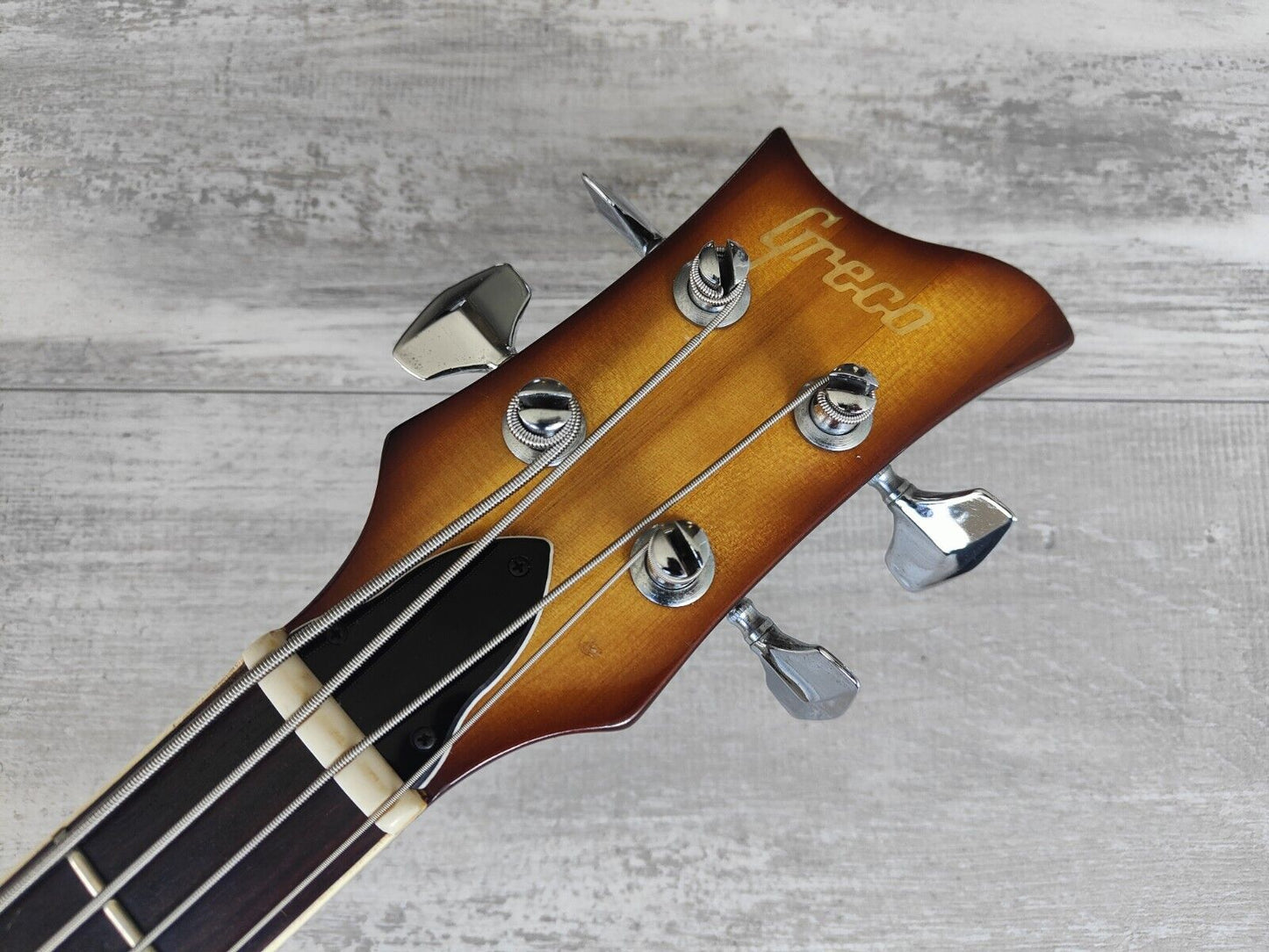 1975 Greco Japan VB-450 Violin Beatle Bass (Brown Sunburst)