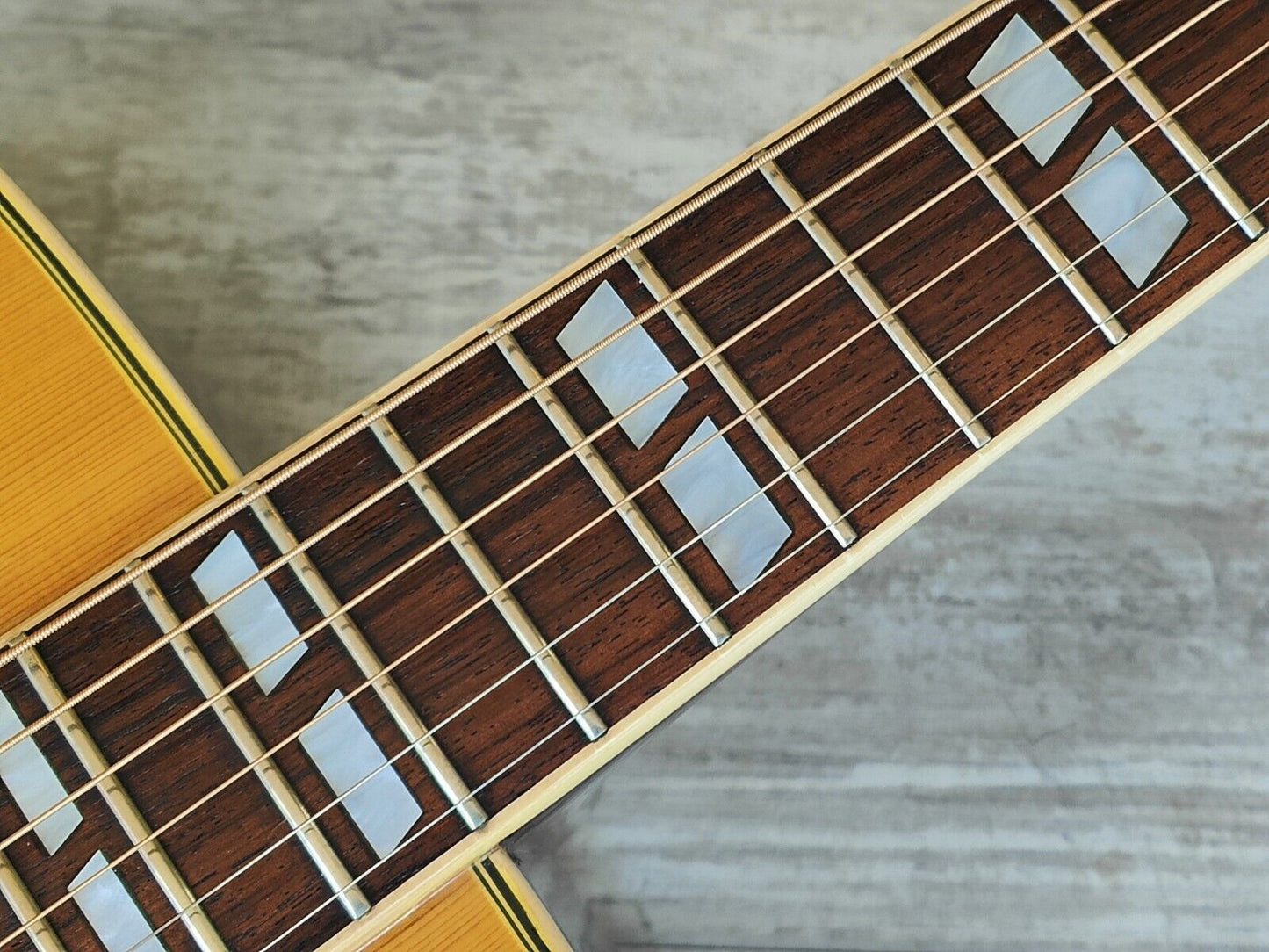 1975 Greco Japan Model 202 Hummingbird Acoustic (Natural)