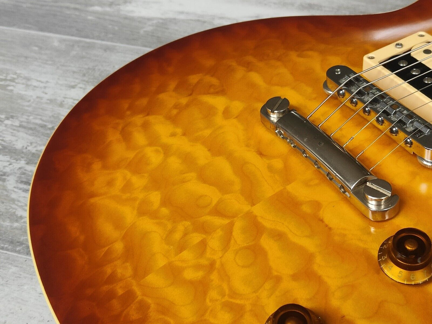 2004 Tokai Japan LS-90Q Love Rock Les Paul Standard (Quilt Top Violin Burst) w/Case
