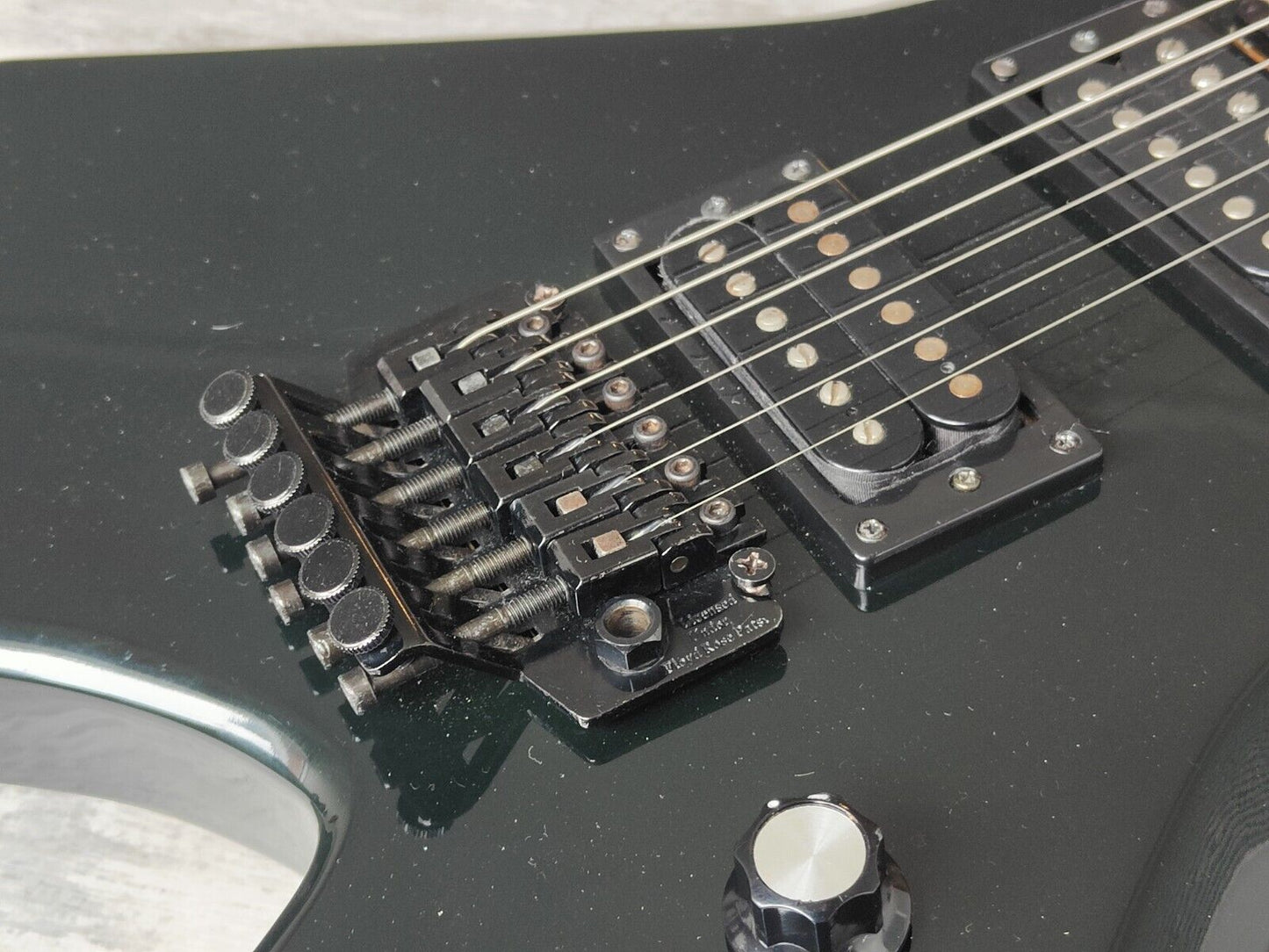 1980's BC Rich Japan NJ Series Warlock w/Floyd Rose (Black)