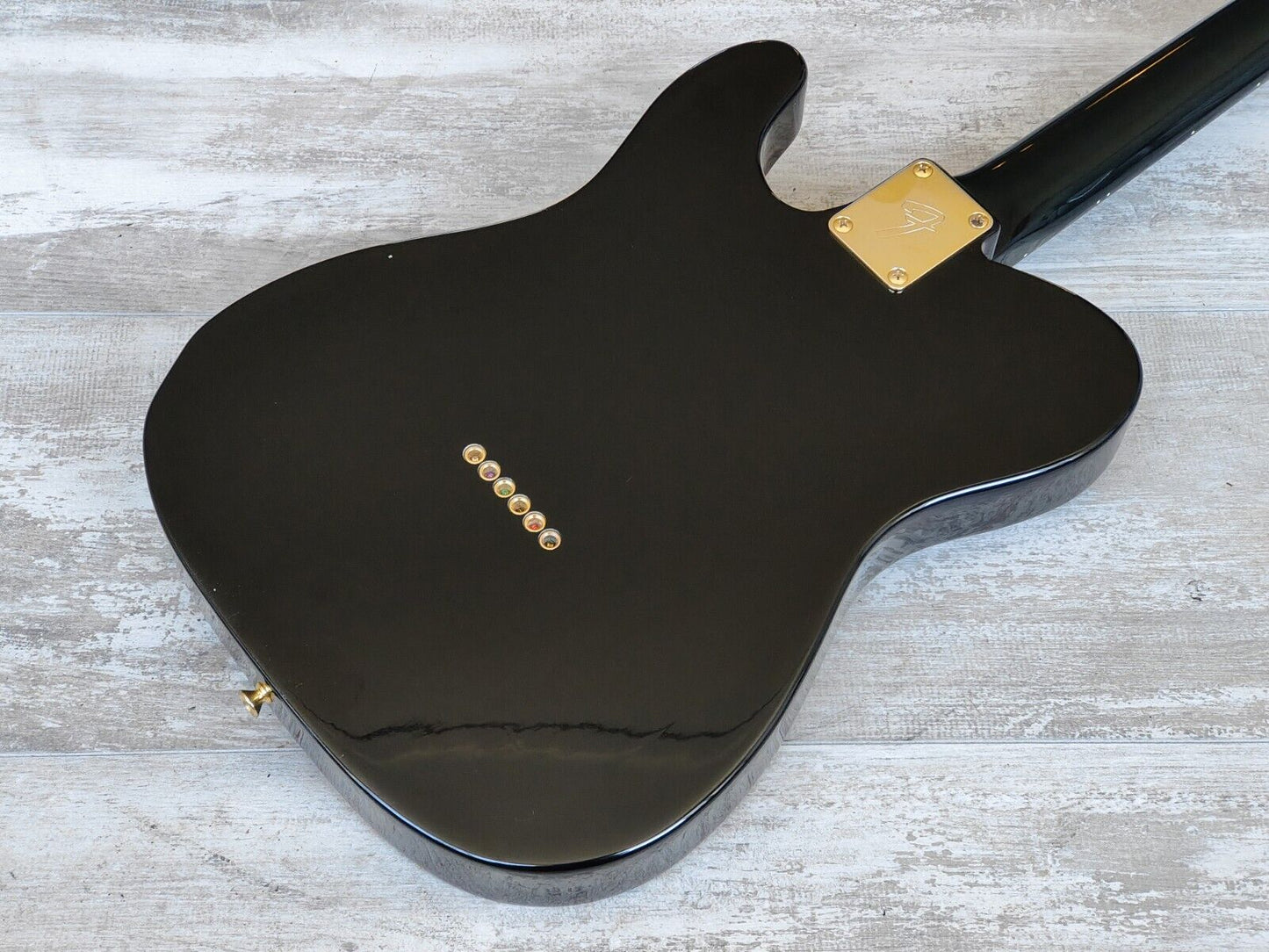 1994 Fender Japan TLG80-60 Vintage Telecaster (Black & Gold)