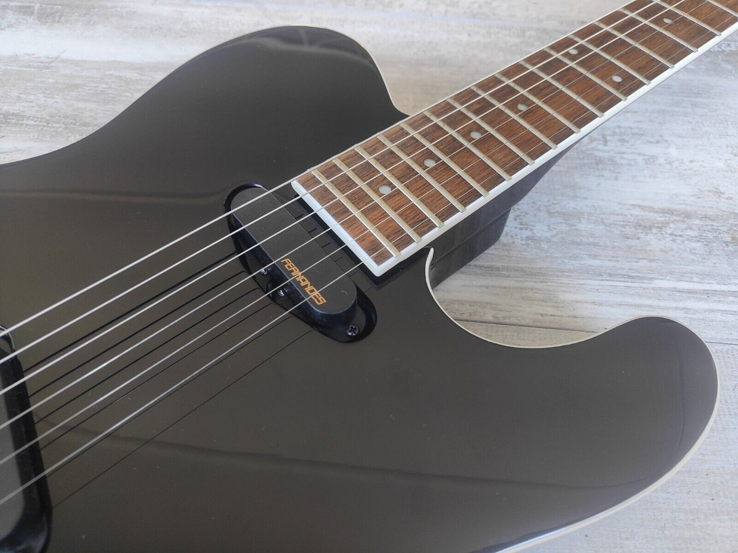 2021 Fernandes Limited Edition RHTJ-50 TEJ Telecaster (Black)