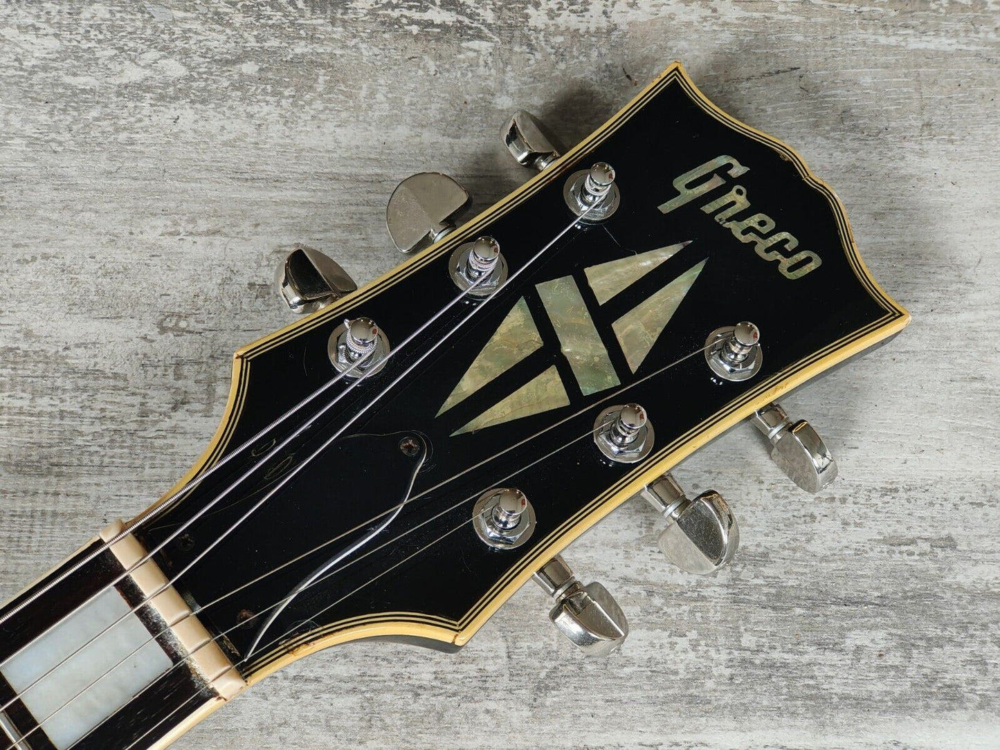 1974 Greco Les Paul Custom Black Beauty (Ebony)