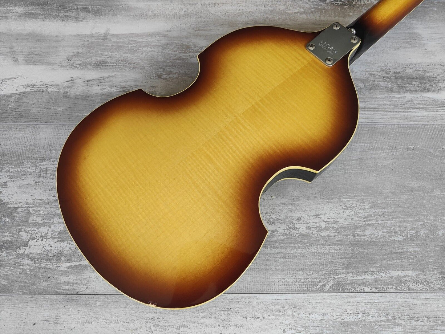 1975 Greco Japan VB-450 Violin Beatle Bass (Brown Sunburst)