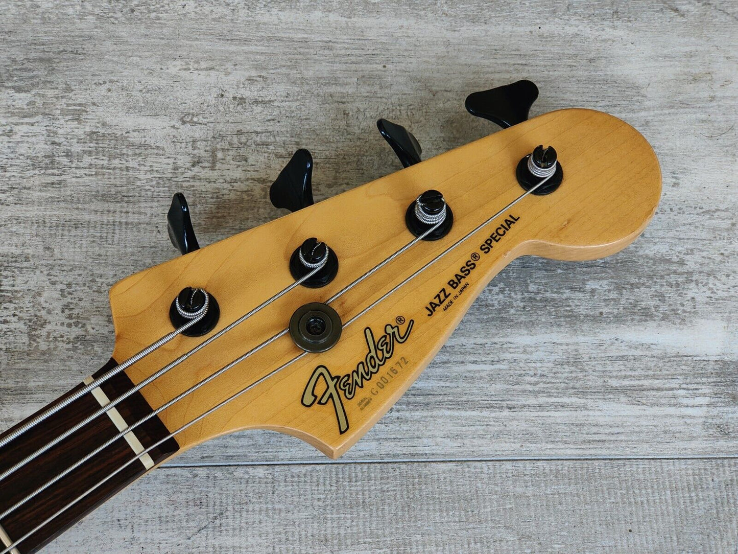 1989 Fender Japan "Jazz Bass Special" (Black)