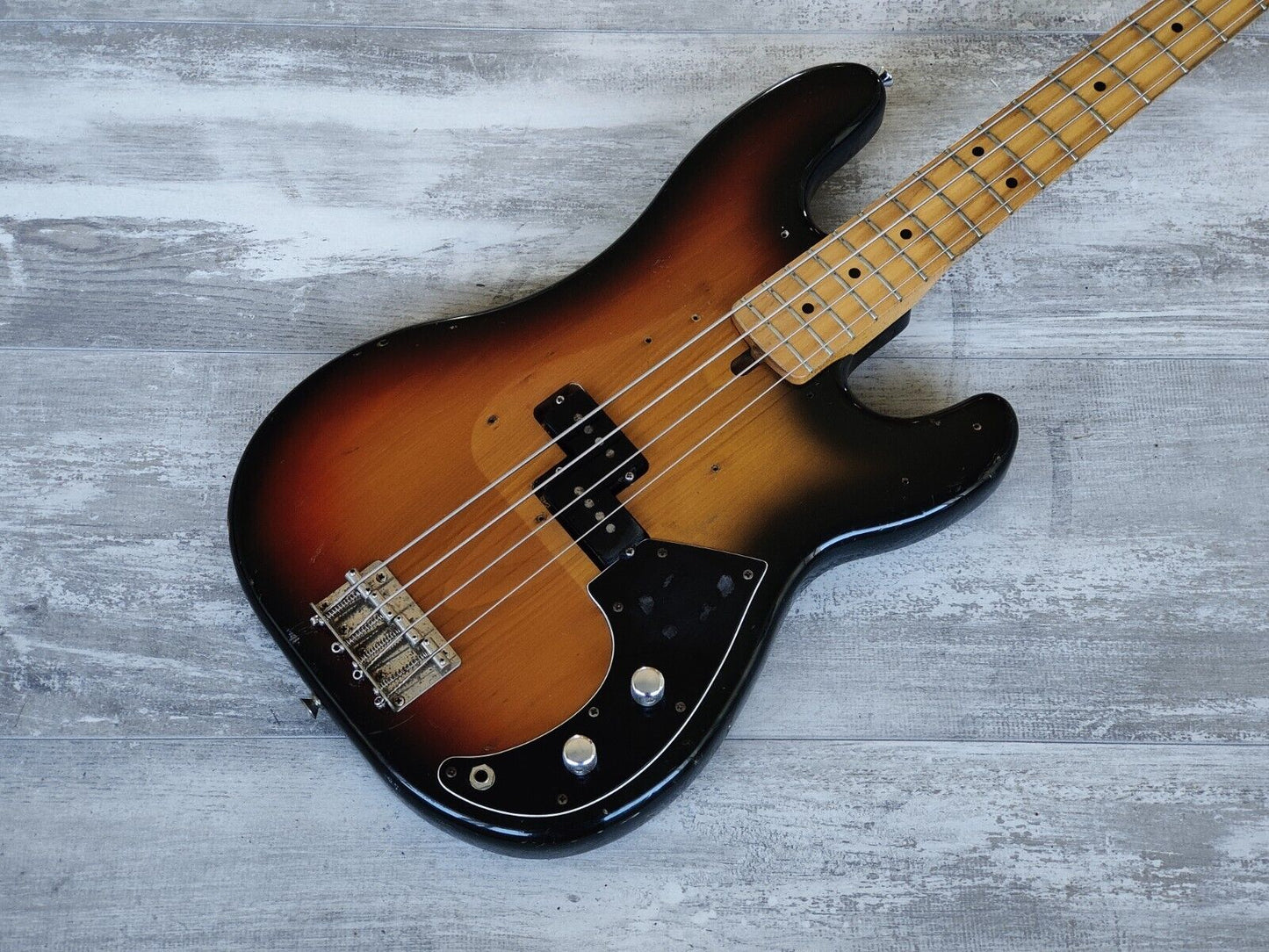 1978 Fernandes Japan FPB-50 Precision Bass (Aged Sunburst)