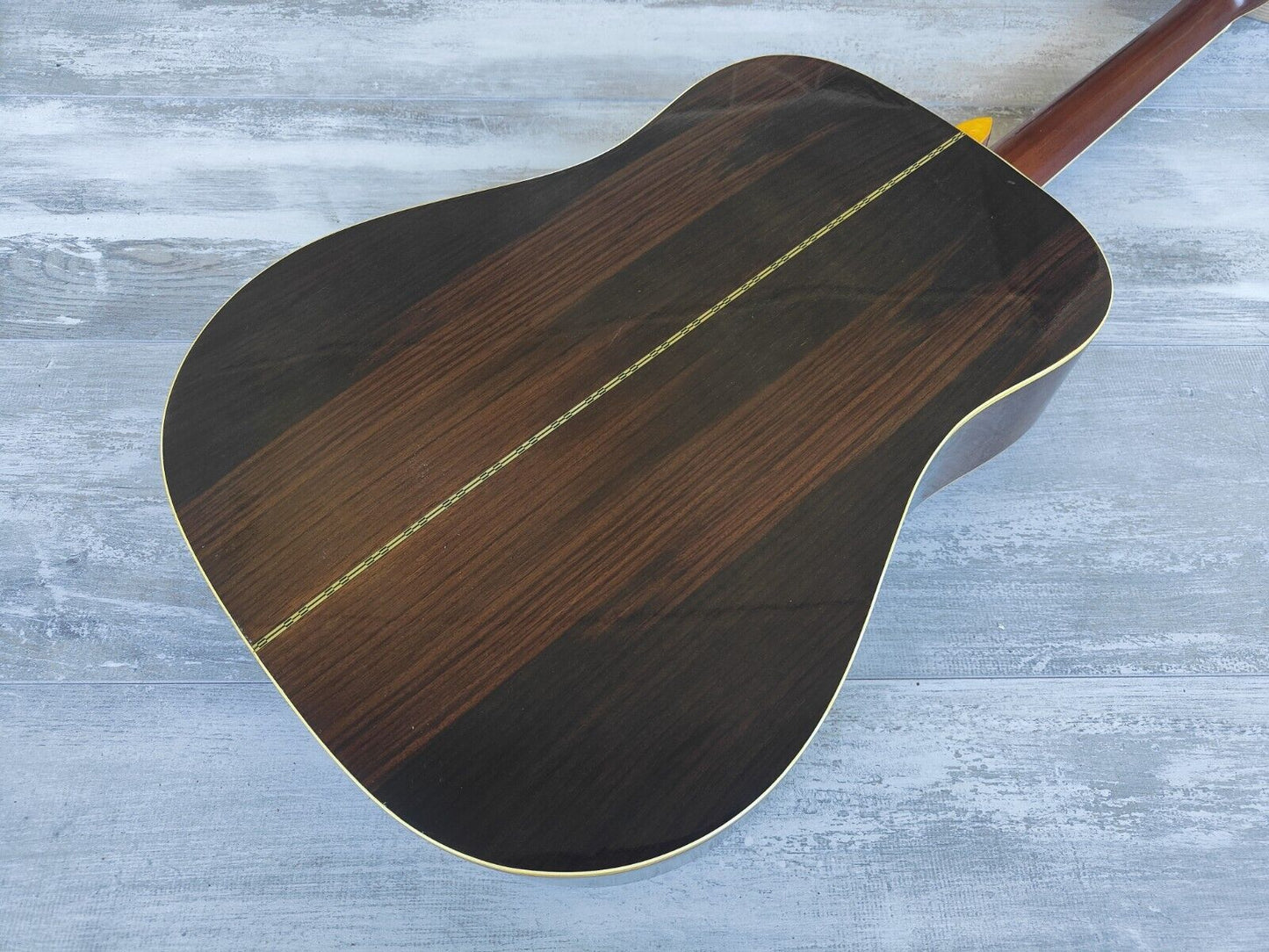 1980's Morris W-25 Japanese Vintage Acoustic Dreadnought Guitar (Natural)