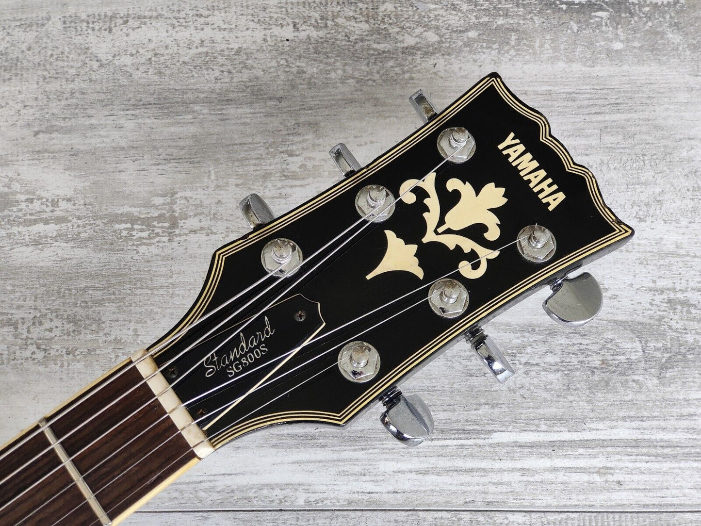 1982 Yamaha Japan SG-800S Double Cutaway (Brown Sunburst)