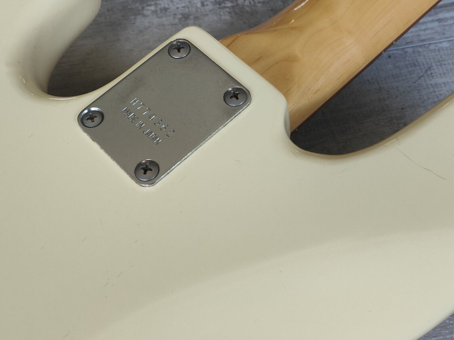 1977 Greco Japan PB420W Mercury Precision Bass (Vintage White)