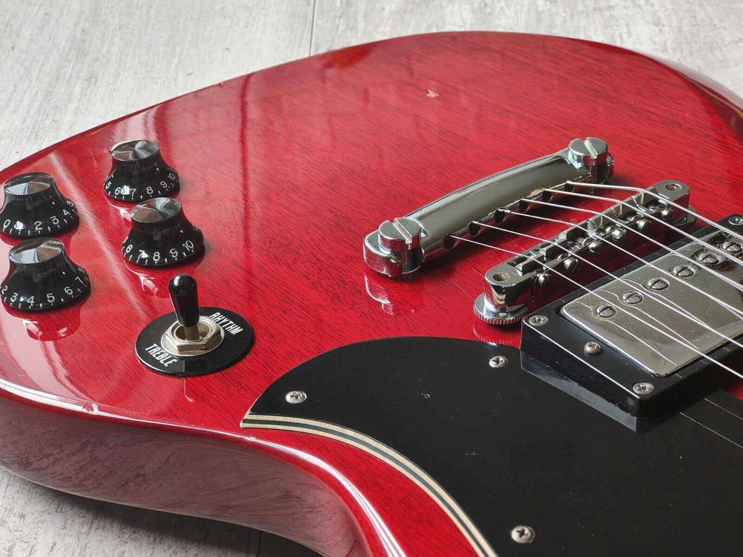 1990's Greco  '61 Reissue SG Double Cutaway (Cherry Red)