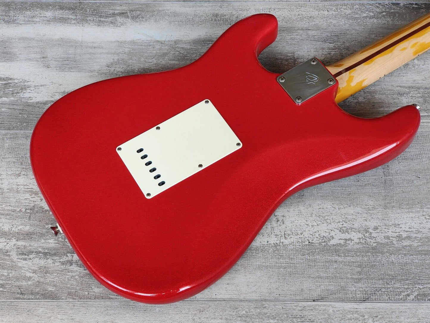 1990's Fender Japan '57 Reissue Stratocaster (Refinished Sparkle Red)