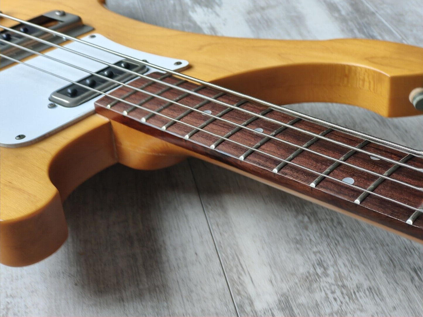 1985 Greco Japan PMB70 "Rock History Series" Electric Bass (Natural)
