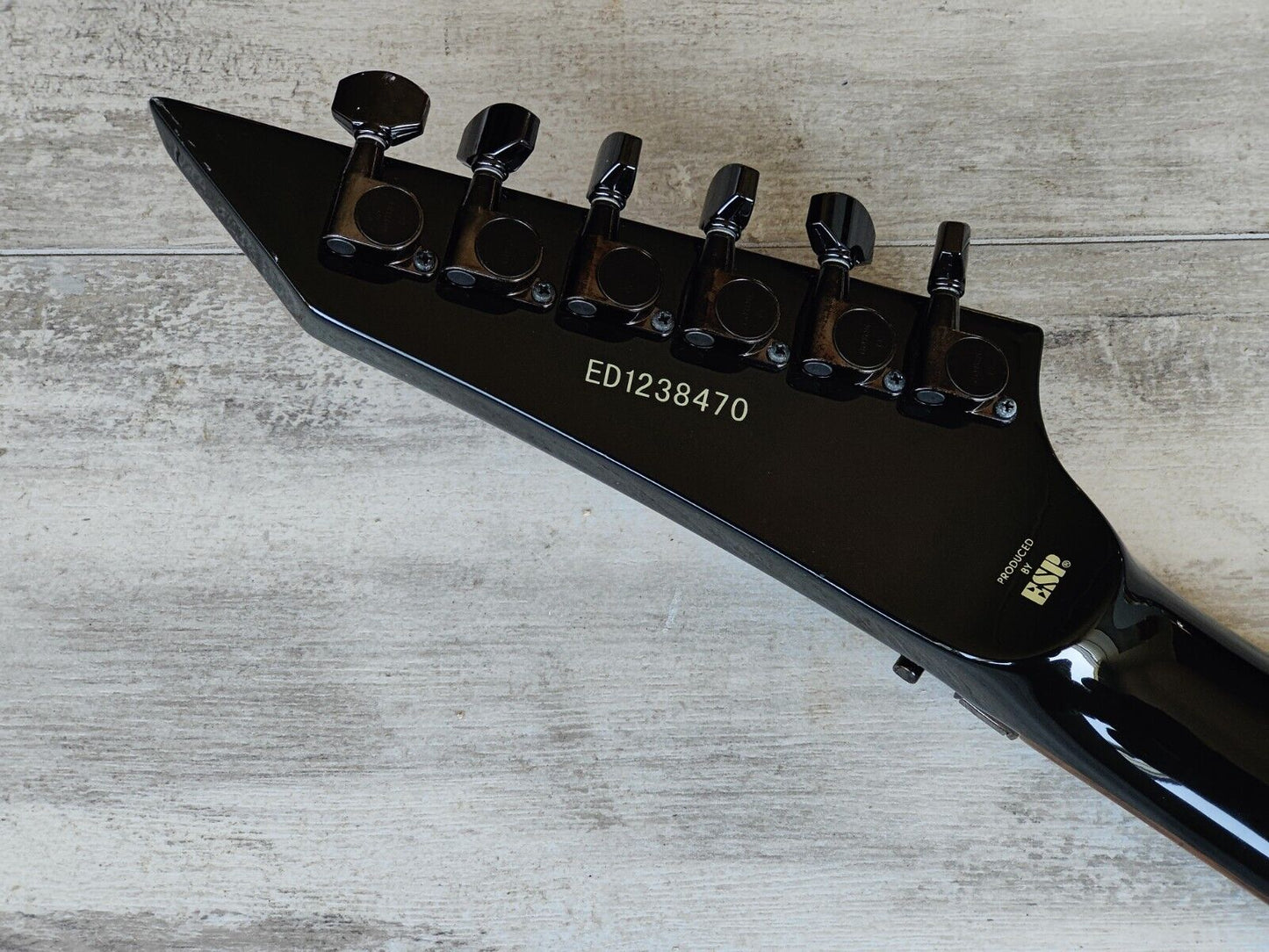 2012 Edwards (by ESP Japan) E-GEKI-TETSU Explorer w/Seymour Duncans (Black)