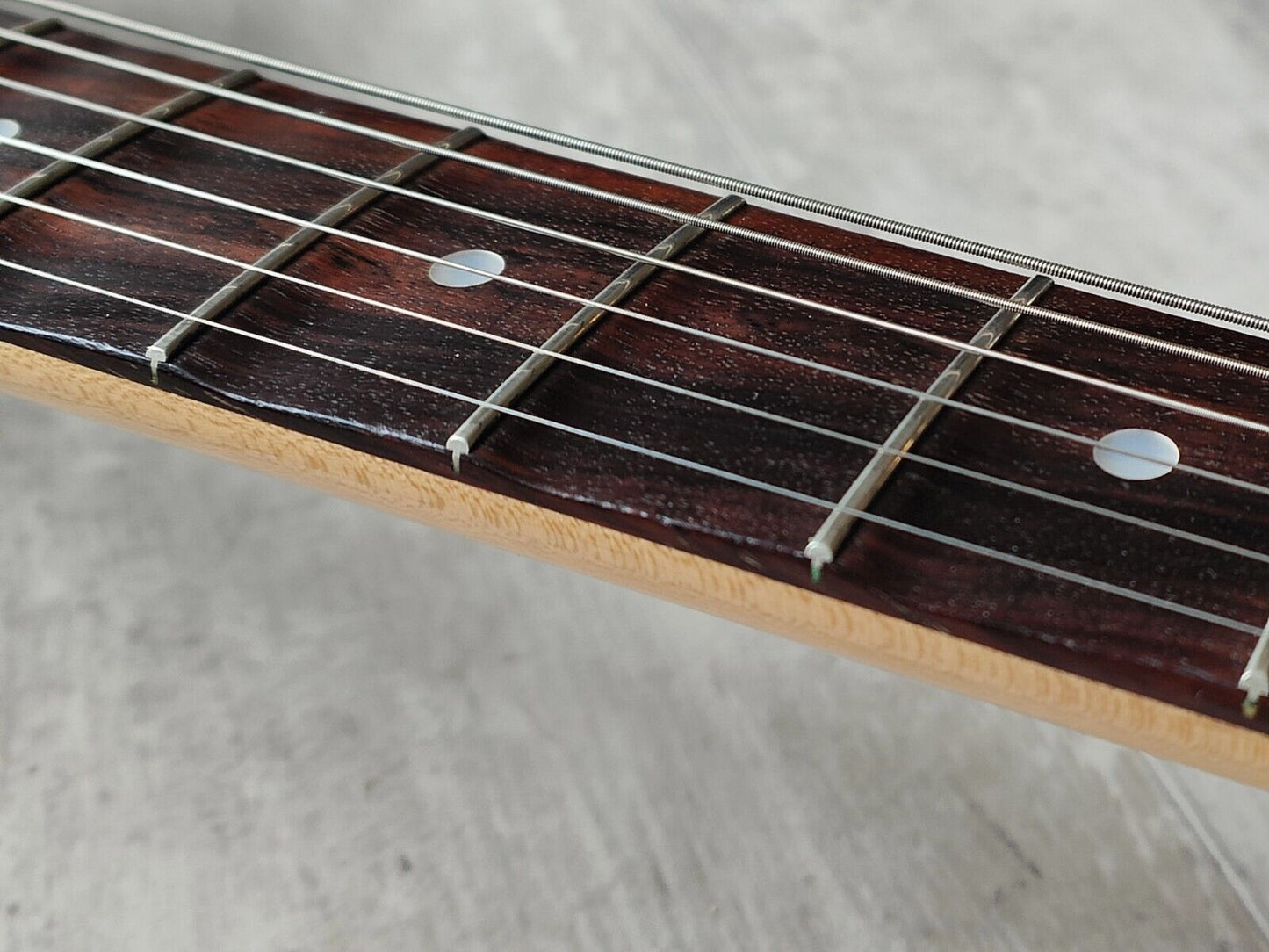 1986 Fender Japan ST72-65 '72 Reissue Blackmore Scalloped Stratocaster (White)